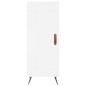 Highboard Weiß 34,5x34x180 cm Holzwerkstoff Highboard Weiß 34,5x34x180 cm Holzwerkstoff