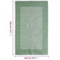 vidaXL Outdoor-Teppich Grün 140x200 cm PP vidaXL Outdoor-Teppich Grün 140x200 cm PP