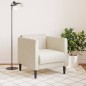 vidaXL Sessel Creme Stoff vidaXL Sessel Creme Stoff