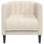 vidaXL Sessel Creme Stoff vidaXL Sessel Creme Stoff