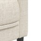 vidaXL Sessel Creme Stoff vidaXL Sessel Creme Stoff