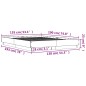 vidaXL Bettgestell Grau Sonoma 135x190 cm Holzwerkstoff vidaXL Bettgestell Grau Sonoma 135x190 cm Holzwerkstoff