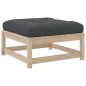 vidaXL 7-tlg. Garten-Sofagarnitur mit Kissen Massivholz Kiefer vidaXL 7-tlg. Garten-Sofagarnitur mit Kissen Massivholz Kiefer