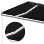 Automatische Markise mit LED & Windsensor 6x3,5 m Anthrazit Automatische Markise mit LED & Windsensor 6x3,5 m Anthrazit