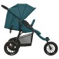 vidaXL Kinderwagen Grün Stahl vidaXL Kinderwagen Grün Stahl