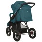 vidaXL Kinderwagen Grün Stahl vidaXL Kinderwagen Grün Stahl