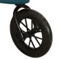 vidaXL Kinderwagen Grün Stahl vidaXL Kinderwagen Grün Stahl