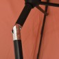vidaXL Sonnenschirm mit Metall-Mast Terracotta-Rot 300 cm vidaXL Sonnenschirm mit Metall-Mast Terracotta-Rot 300 cm