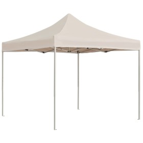 vidaXL Profi-Partyzelt Faltbar Aluminium 2x2 m Creme