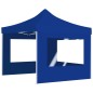vidaXL Profi-Partyzelt Faltbar mit Wänden Aluminium 2×2m Blau vidaXL Profi-Partyzelt Faltbar mit Wänden Aluminium 2×2m Blau