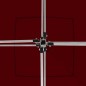 vidaXL Profi-Partyzelt Faltbar mit Wänden Aluminium 2×2m Bordeauxrot vidaXL Profi-Partyzelt Faltbar mit Wänden Aluminium 2×2m Bordeauxrot