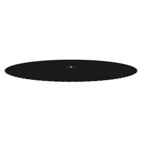 vidaXL Sprungtuch Schwarz für 4,57 m Runde Trampoline