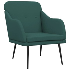 vidaXL Sessel Dunkelgrün 63x76x80 cm Stoff