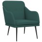 vidaXL Sessel Dunkelgrün 63x76x80 cm Stoff vidaXL Sessel Dunkelgrün 63x76x80 cm Stoff