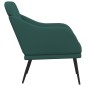 vidaXL Sessel Dunkelgrün 63x76x80 cm Stoff vidaXL Sessel Dunkelgrün 63x76x80 cm Stoff