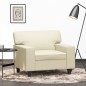 vidaXL Sessel Creme 60 cm Kunstleder vidaXL Sessel Creme 60 cm Kunstleder