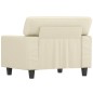 vidaXL Sessel Creme 60 cm Kunstleder vidaXL Sessel Creme 60 cm Kunstleder