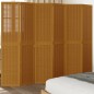 vidaXL 6-tlg. Raumteiler Braun Massivholz Paulownia vidaXL 6-tlg. Raumteiler Braun Massivholz Paulownia
