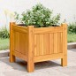 vidaXL Pflanzkübel mit Einlage 31x31x30 cm Massivholz Akazie vidaXL Pflanzkübel mit Einlage 31x31x30 cm Massivholz Akazie