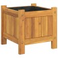 vidaXL Pflanzkübel mit Einlage 31x31x30 cm Massivholz Akazie vidaXL Pflanzkübel mit Einlage 31x31x30 cm Massivholz Akazie