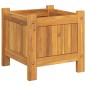 vidaXL Pflanzkübel mit Einlage 31x31x30 cm Massivholz Akazie vidaXL Pflanzkübel mit Einlage 31x31x30 cm Massivholz Akazie