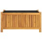vidaXL Pflanzkübel mit Einlage 80x42x40 cm Massivholz Akazie vidaXL Pflanzkübel mit Einlage 80x42x40 cm Massivholz Akazie