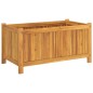 vidaXL Pflanzkübel mit Einlage 80x42x40 cm Massivholz Akazie vidaXL Pflanzkübel mit Einlage 80x42x40 cm Massivholz Akazie