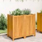vidaXL Pflanzkübel mit Einlage 84x42x75 cm Massivholz Akazie vidaXL Pflanzkübel mit Einlage 84x42x75 cm Massivholz Akazie