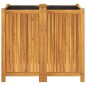 vidaXL Pflanzkübel mit Einlage 84x42x75 cm Massivholz Akazie vidaXL Pflanzkübel mit Einlage 84x42x75 cm Massivholz Akazie