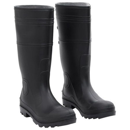 vidaXL Gummistiefel Schwarz Größe 43 PVC