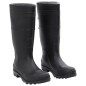 vidaXL Gummistiefel Schwarz Größe 43 PVC vidaXL Gummistiefel Schwarz Größe 43 PVC