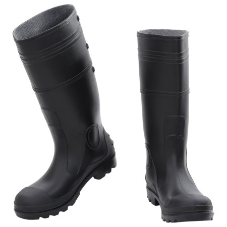 vidaXL Gummistiefel Schwarz Größe 43 PVC