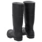 vidaXL Gummistiefel Schwarz Größe 43 PVC vidaXL Gummistiefel Schwarz Größe 43 PVC