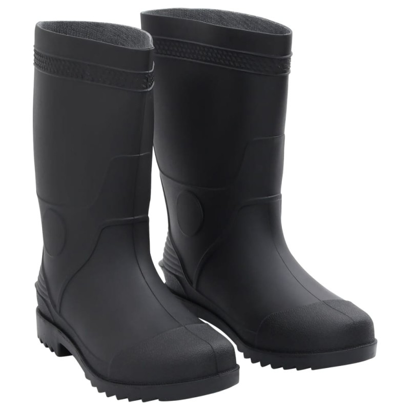 vidaXL Gummistiefel Schwarz Größe 42 PVC vidaXL Gummistiefel Schwarz Größe 42 PVC