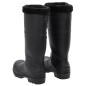 vidaXL Gummistiefel mit Herausnehmbarem Innenfutter Schwarz Gr. 42 PVC vidaXL Gummistiefel mit Herausnehmbarem Innenfutter Schwarz Gr. 42 PVC