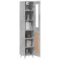 Highboard Betongrau 34,5x34x180 cm Holzwerkstoff Highboard Betongrau 34,5x34x180 cm Holzwerkstoff