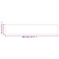 vidaXL Balkonsichtschutz Sandfarben 75x400 cm 100 % Polyester-Oxford vidaXL Balkonsichtschutz Sandfarben 75x400 cm 100 % Polyester-Oxford