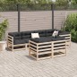 vidaXL 7-tlg. Garten-Sofagarnitur Massivholz Kiefer vidaXL 7-tlg. Garten-Sofagarnitur Massivholz Kiefer