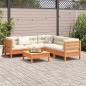 vidaXL 6-tlg. Garten-Sofagarnitur mit Kissen Wachsbraun Kiefernholz vidaXL 6-tlg. Garten-Sofagarnitur mit Kissen Wachsbraun Kiefernholz