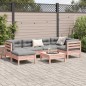 vidaXL 7-tlg. Garten-Sofagarnitur mit Kissen Massivholz Douglasie vidaXL 7-tlg. Garten-Sofagarnitur mit Kissen Massivholz Douglasie