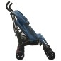 vidaXL Geschwisterwagen Marineblau Stahl vidaXL Geschwisterwagen Marineblau Stahl