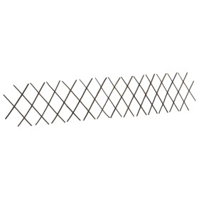 vidaXL Weidenzaun-Rankgitter 5 Stk. 180x30 cm