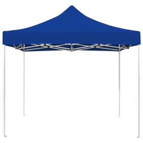 vidaXL Profi-Partyzelt Faltbar Aluminium 2x2 m Blau