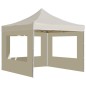 vidaXL Profi-Partyzelt Faltbar mit Wänden Aluminium 2×2m Creme vidaXL Profi-Partyzelt Faltbar mit Wänden Aluminium 2×2m Creme