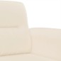 vidaXL 3-tlg. Sofagarnitur mit Kissen Beige Mikrofasergewebe vidaXL 3-tlg. Sofagarnitur mit Kissen Beige Mikrofasergewebe
