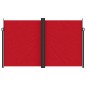 vidaXL Seitenmarkise Ausziehbar Rot 200x1000 cm vidaXL Seitenmarkise Ausziehbar Rot 200x1000 cm