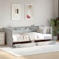 vidaXL Tagesbett mit Schubladen Betongrau 75x190 cm Holzwerkstoff vidaXL Tagesbett mit Schubladen Betongrau 75x190 cm Holzwerkstoff