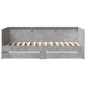 vidaXL Tagesbett mit Schubladen Betongrau 75x190 cm Holzwerkstoff vidaXL Tagesbett mit Schubladen Betongrau 75x190 cm Holzwerkstoff