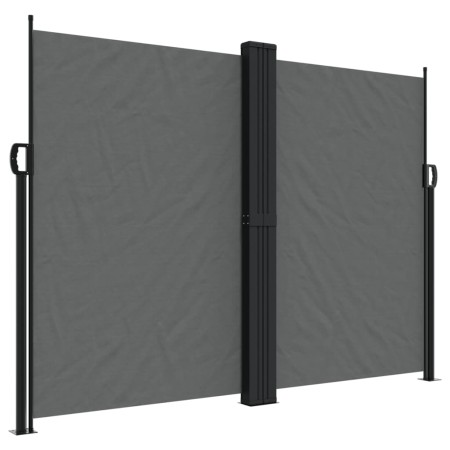 vidaXL Seitenmarkise Ausziehbar Anthrazit 180x1000 cm