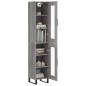 Highboard Grau Sonoma 34,5x34x180 cm Holzwerkstoff Highboard Grau Sonoma 34,5x34x180 cm Holzwerkstoff